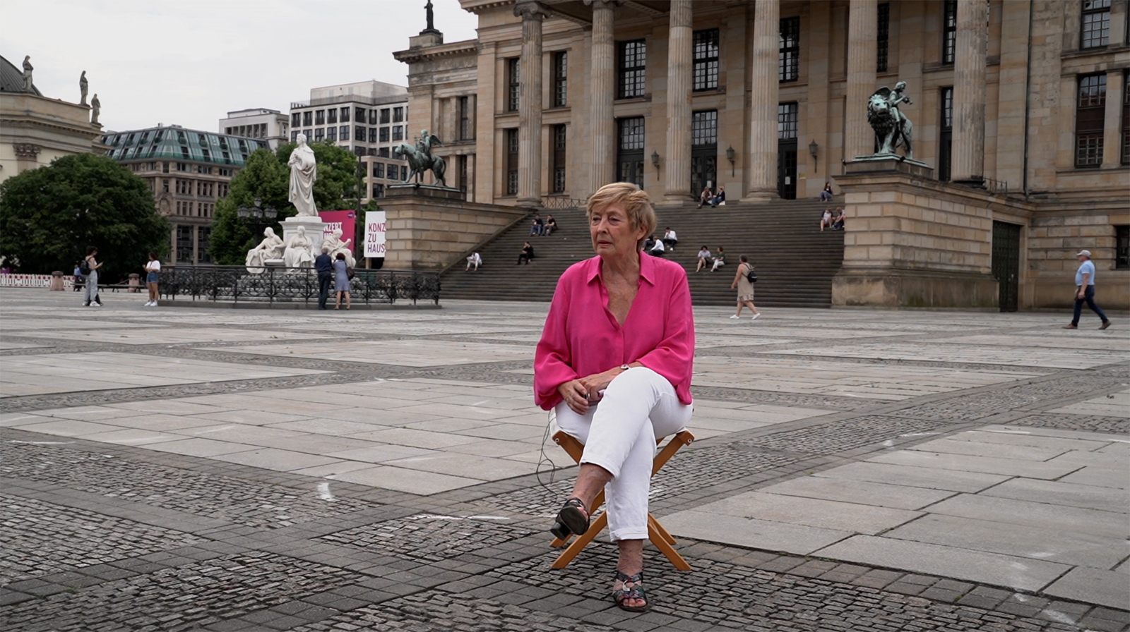 Christine Bergmann im Gespräch - Berliner Zimmer