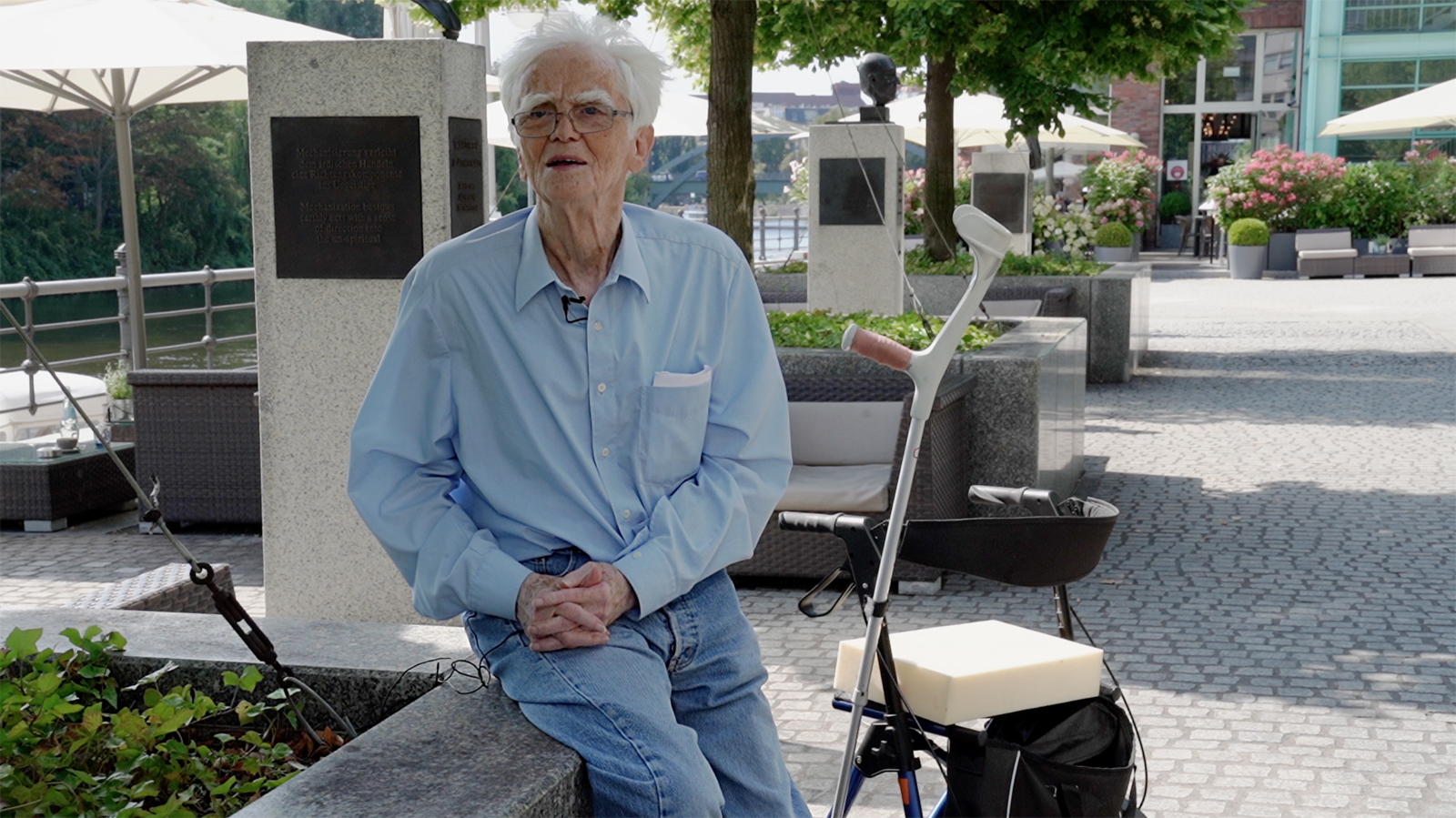 Hans-Christian Ströbele im Gespräch - Berliner Zimmer